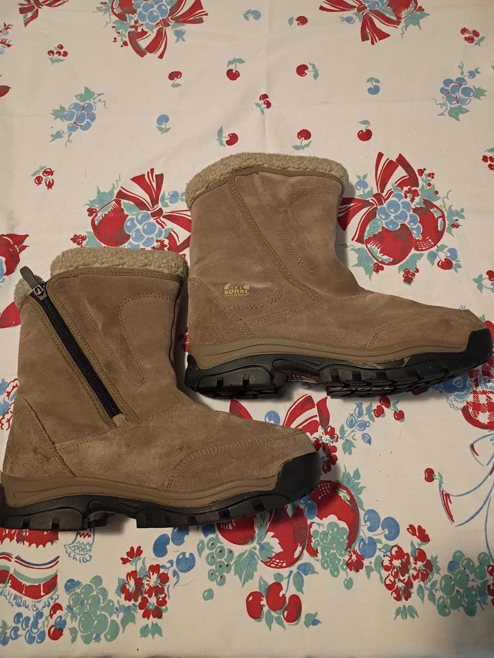 Sorel Ankle Zip Up Booties Sz 10